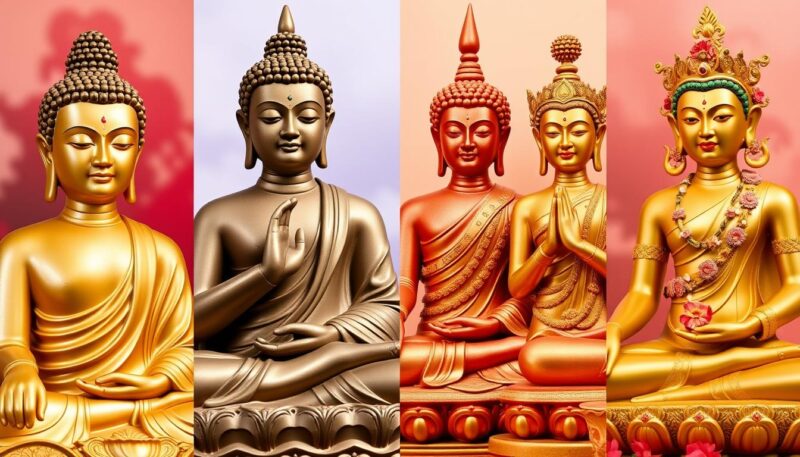 regional variations of Buddha representation